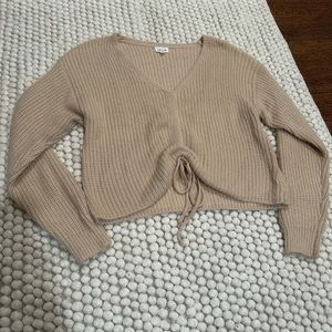 Lelis tan sweater